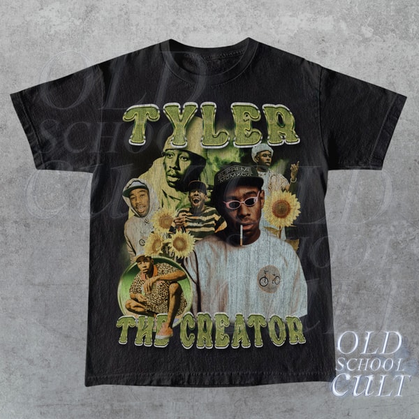 Vintage 90s Bootleg Inspired Shirt Washed Retro Graphic Tee Unisex Vintage Oversize T-Shirt Tyler The Creator Vintage Shirt Gift For - 4.jpg