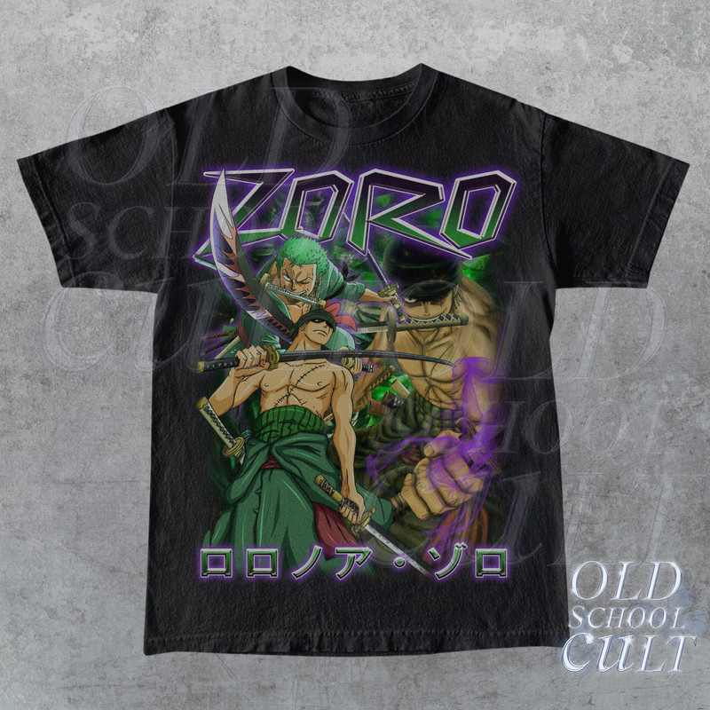 Vintage 90s Bootleg Style Anime T-Shirt  Unisex Heavy Cotton Shirt  Retro Anime Tee  Oversize Vintage Graphic Tee  Birthday Gift - 5.jpg