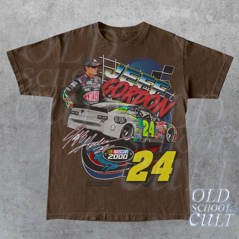 Vintage 90s Jeff Gordon Nascar Racing T-Shirt, Y2k Vintage Graphic Style Shirt, Retro Racing Graphic Tee, Unisex Race Shirt, Race Gift - 1.jpg
