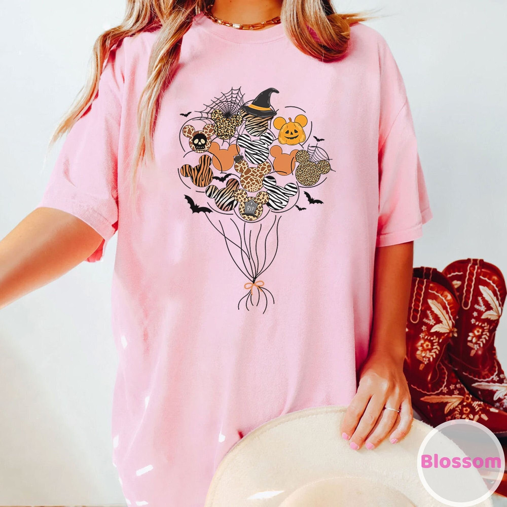 Halloween Disney Animal Kingdom Balloons Comfort Colors Shirt, Disney Halloween Matching Shirt For Halloween Gift For Halloween Party Shirt - 4.jpg