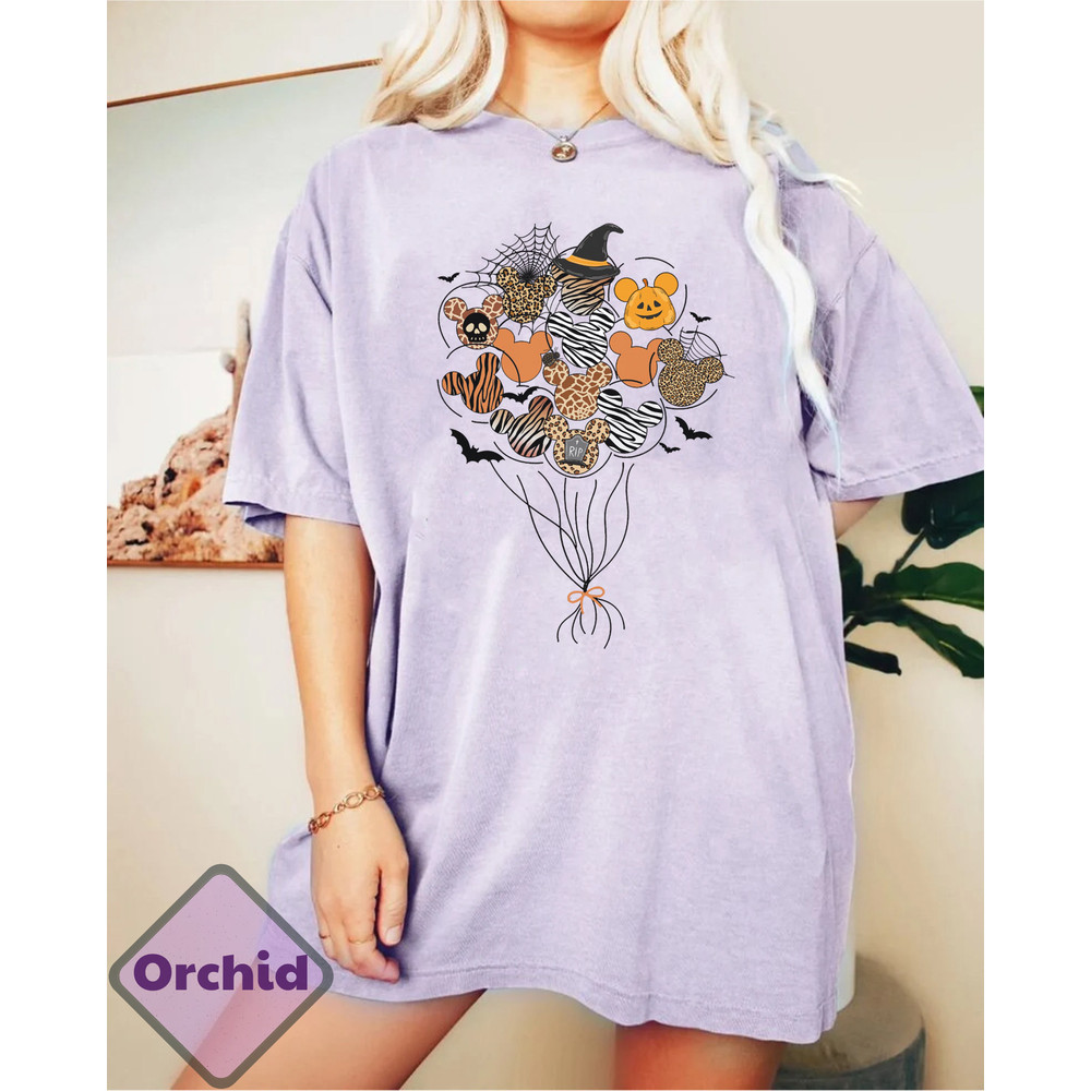 Halloween Disney Animal Kingdom Balloons Comfort Colors Shirt, Disney Halloween Matching Shirt For Halloween Gift For Halloween Party Shirt - 5.jpg