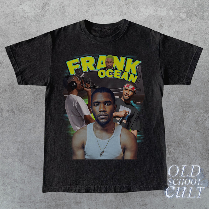 Frank Ocean Vintage Bootleg Style T-Shirt, Frank Ocean Retro Y2k Graphic Tee Oversized 90s Fan Shirt, Frank Ocean Gift - 4.jpg