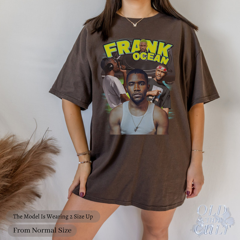 Frank Ocean Vintage Bootleg Style T-Shirt, Frank Ocean Retro Y2k Graphic Tee Oversized 90s Fan Shirt, Frank Ocean Gift - 5.jpg