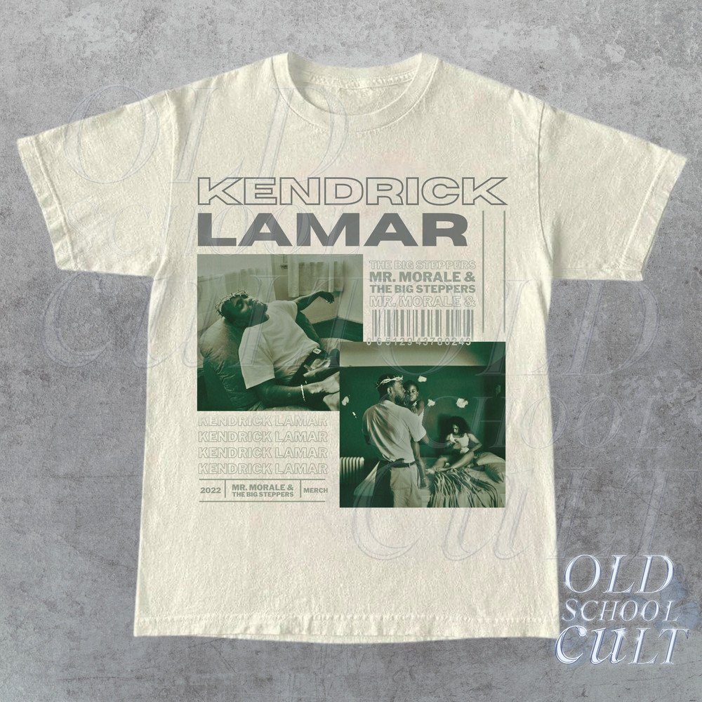 Kendrick Lamar Vintage 90s Inspired T-Shirt Retro Y2k Graphic Unisex Shirt Kendrick Lamar Merch Oversize Brown Tee Cute Gift - 1.jpg
