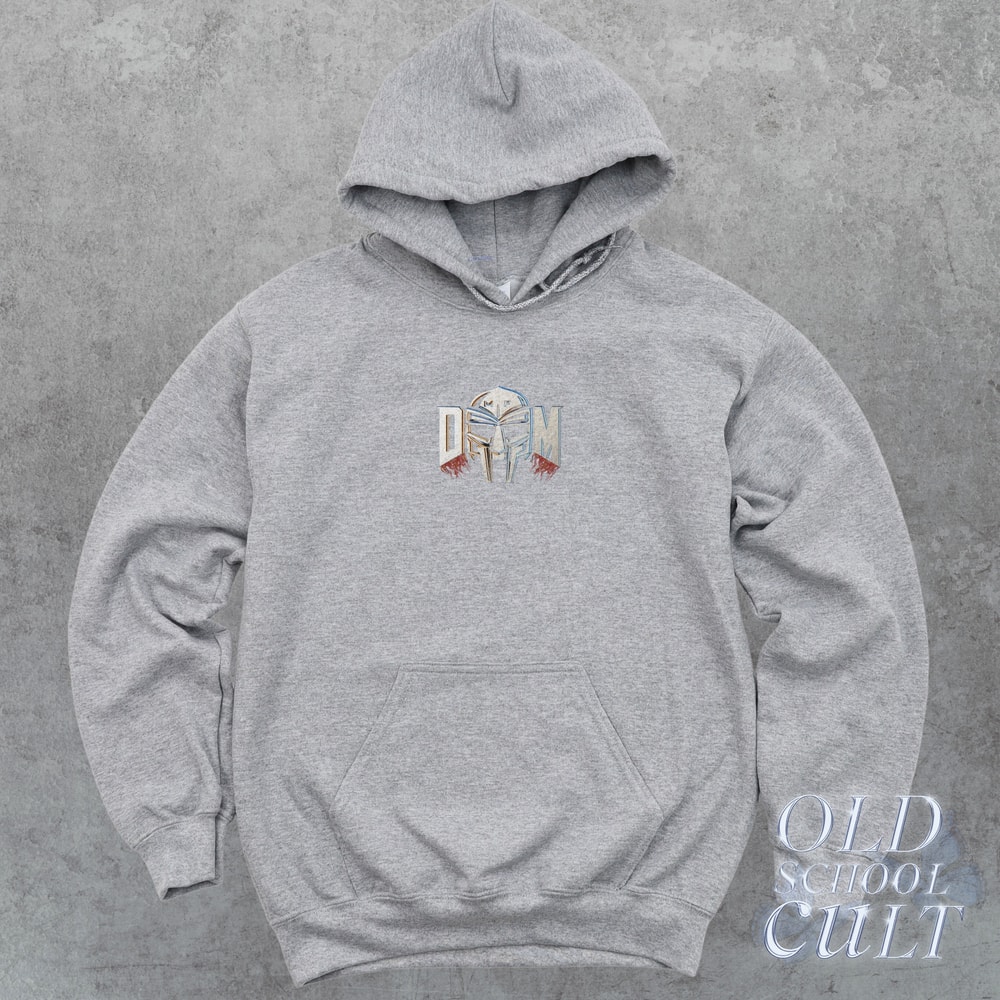 Mf Doom Vintage 90s Style Hoodie Retro y2k Graphic Hoodie Metal Face Hoodie Cute Unisex Sweater Brown Hoodie Birthday Gift - 4.jpg