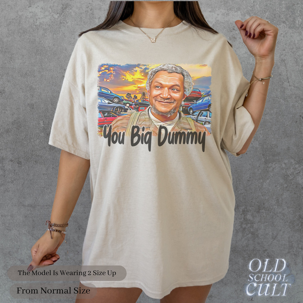 Sanford And Son Vintage 90s Style T-Shirt, Retro Y2k Fred Sanford Tee, You Big Dummy Classic Shirt, Vintage Classic Graphic Shirt, Fun Gift - 5.jpg