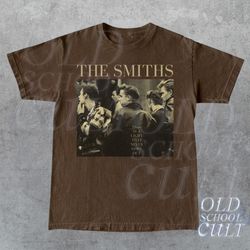 the smiths vintage 90s style t-shirt, vintage band shirt, reto graphic tee, rock band shirt, the smiths gift 80s, cute v