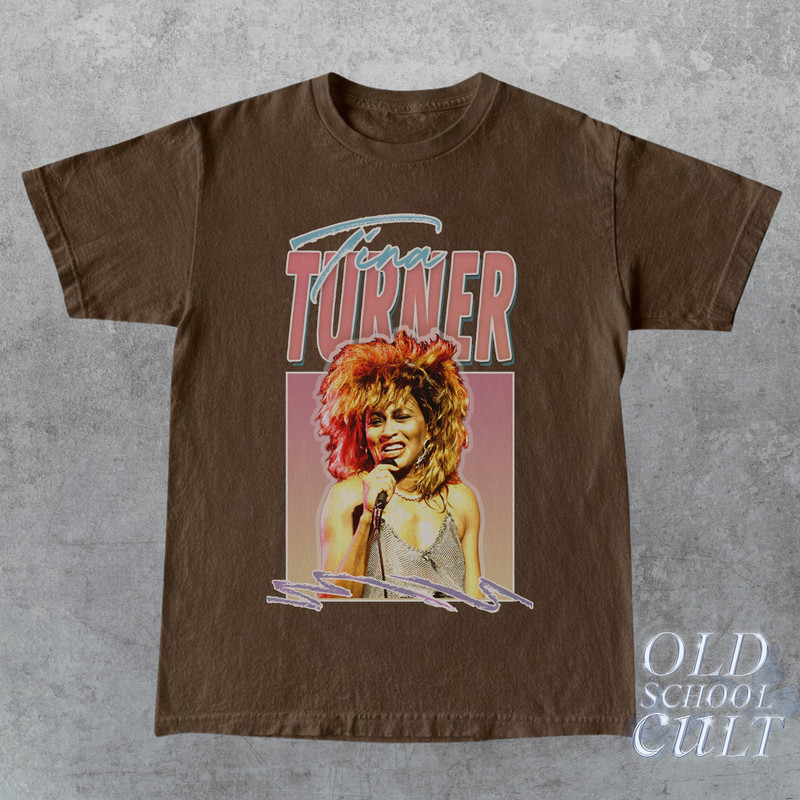 Tina Turner Retro 80s Shirt, RIP Tina Turner Vintage Tee, Rocker Band Shirt, Tina Turner Merch, Queen Of Rock, Rock Gift, Vintage Gifts - 2.jpg