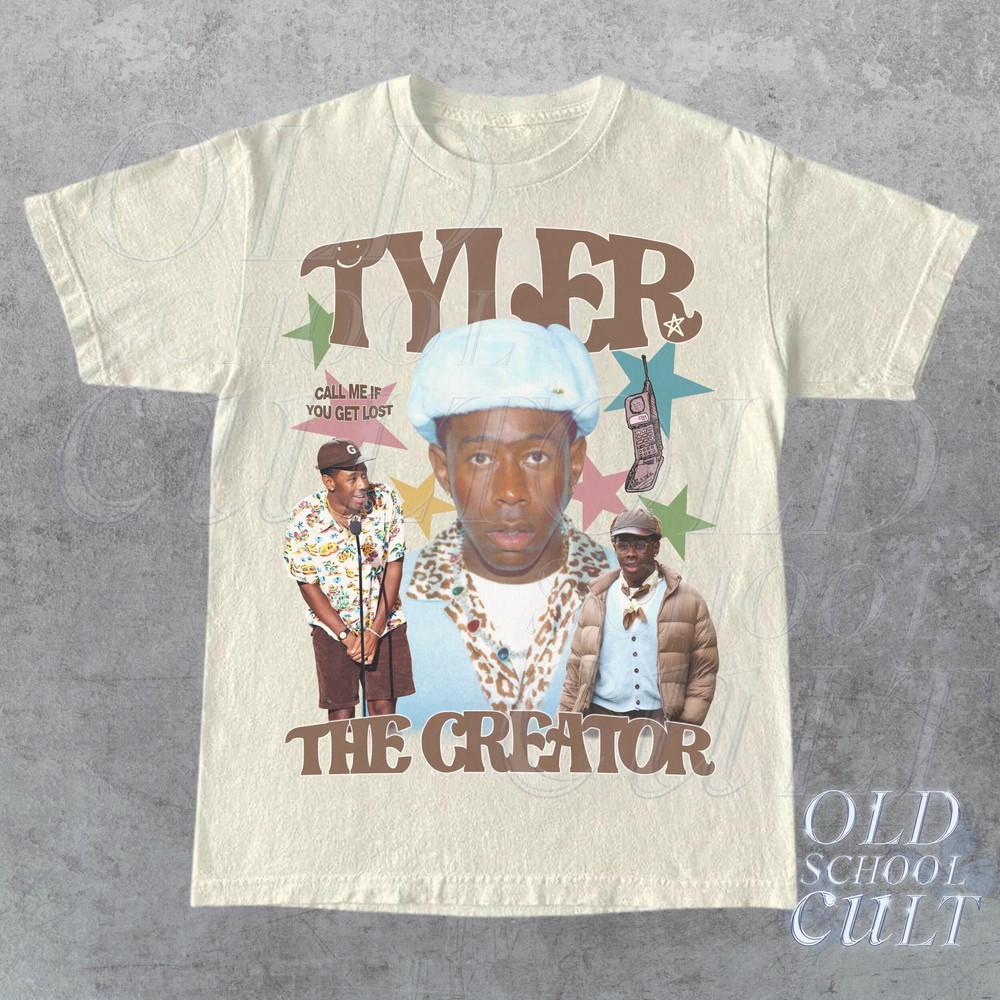 Tyler The Creator Bootleg Inspired T-Shirt, Tyler Merch, Tyler Vintage Oversized Unisex Shirt, Retro Bootleg 90s Tees, Cute Tyler Merch - 1.jpg