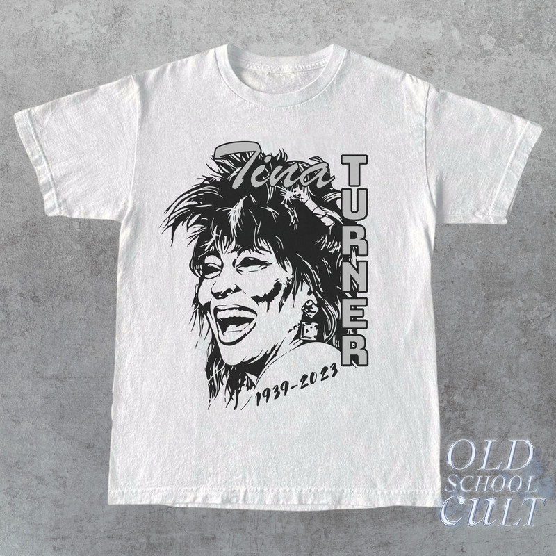Tina Turner Rock Legend Vintage 90s T-Shirt, RIP Tina Turner Retro Shirt, Simply The Best Music Band Shirt, Queen Of Rock, Rock Gifts - 2.jpg