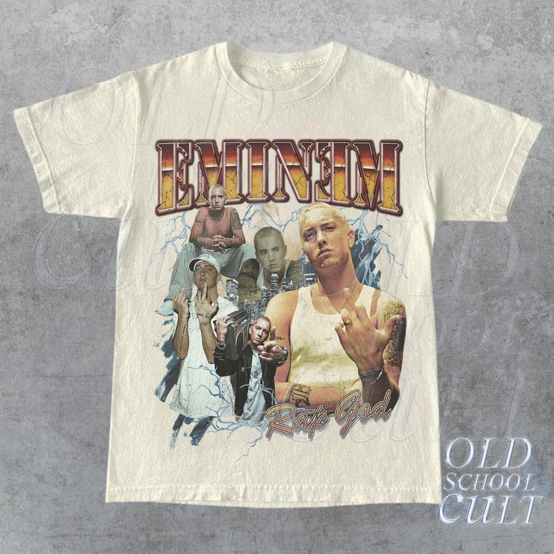 Vintage 90s Bootleg Style Eminem T-Shirt Oversized Unisex Retro Tee Vintage Graphic Shirt Unisex 90s T-Shirt Gift For Him Birthday - 3.jpg
