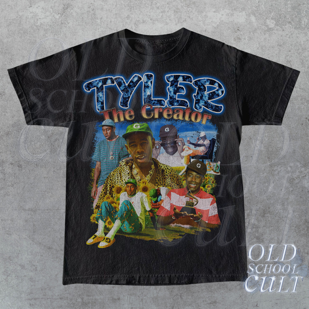 Vintage 90s Bootleg Style Unisex T-Shirt Retro Graphic Tee Tyler The Creator Vintage T-Shirt Brown Oversized Shirt Birthday Gift - 3.jpg