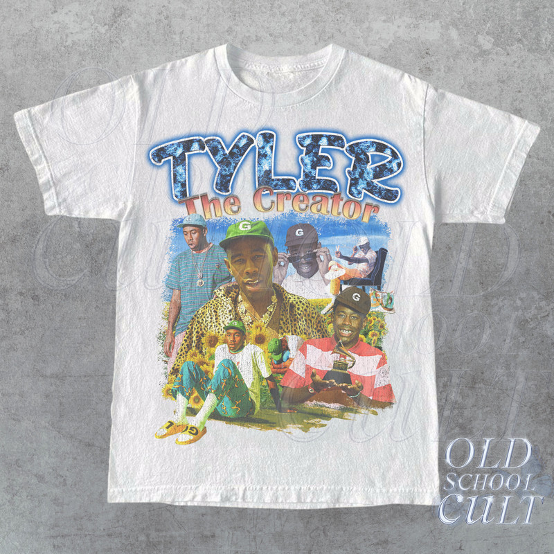 Vintage 90s Bootleg Style Unisex T-Shirt Retro Graphic Tee Tyler The Creator Vintage T-Shirt Brown Oversized Shirt Birthday Gift - 4.jpg