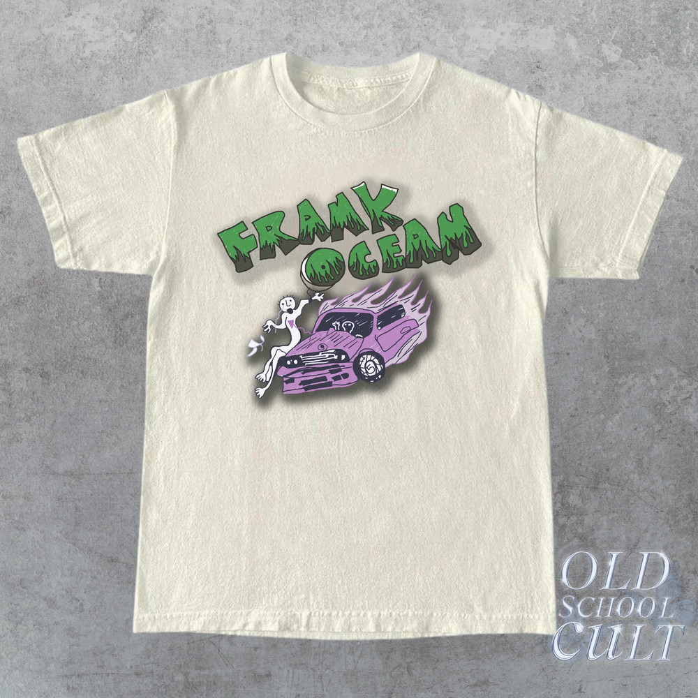 Vintage 90s Style Frank Ocean T-Shirt, Frank Ocean Shirt, Retro Greaphic Tee, Oversize Hand Drawing Short Sleeve T Shirt, Gift, Vintage Look - 1.jpg