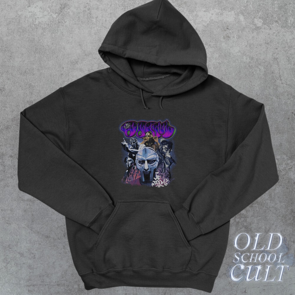 Vintage Mf Doom 90s Style Bootleg Hoodie Vintage Unisex Graphic Hoodie Madvillain Metal Face Sweatshirt Birthday Gift Retro Hoodie - 2.jpg