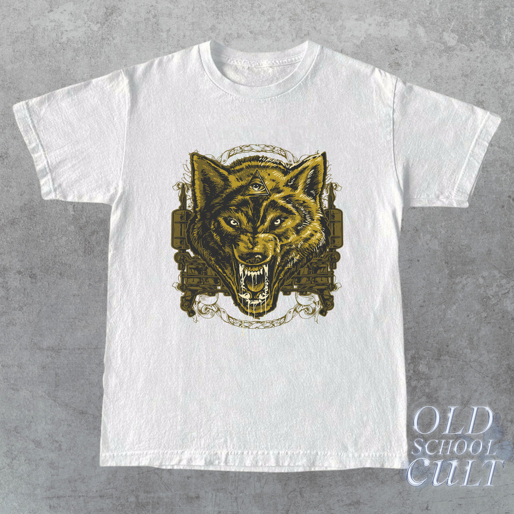 Wolf 90s Vintage Graphic T-Shirt Retro Oversize Unisex Shirt Wolf Graphic Tee Alpha T-Shirt Birthday Gift Cute Tee Wolf Graphic - 4.jpg