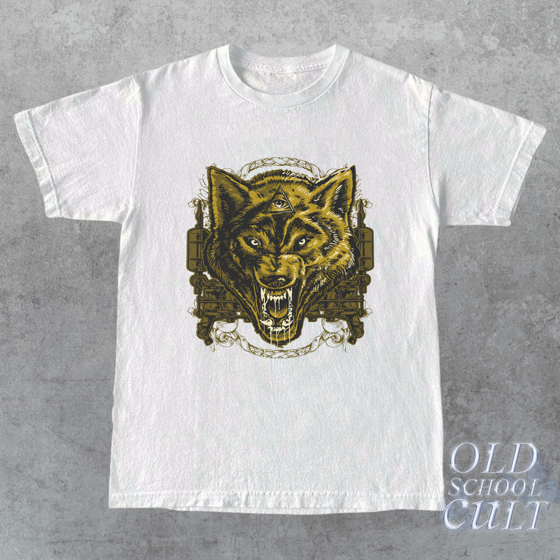 Wolf 90s Vintage Graphic T-Shirt Retro Oversize Unisex Shirt Wolf Graphic Tee Alpha T-Shirt Birthday Gift Cute Tee Wolf Graphic - 4.jpg