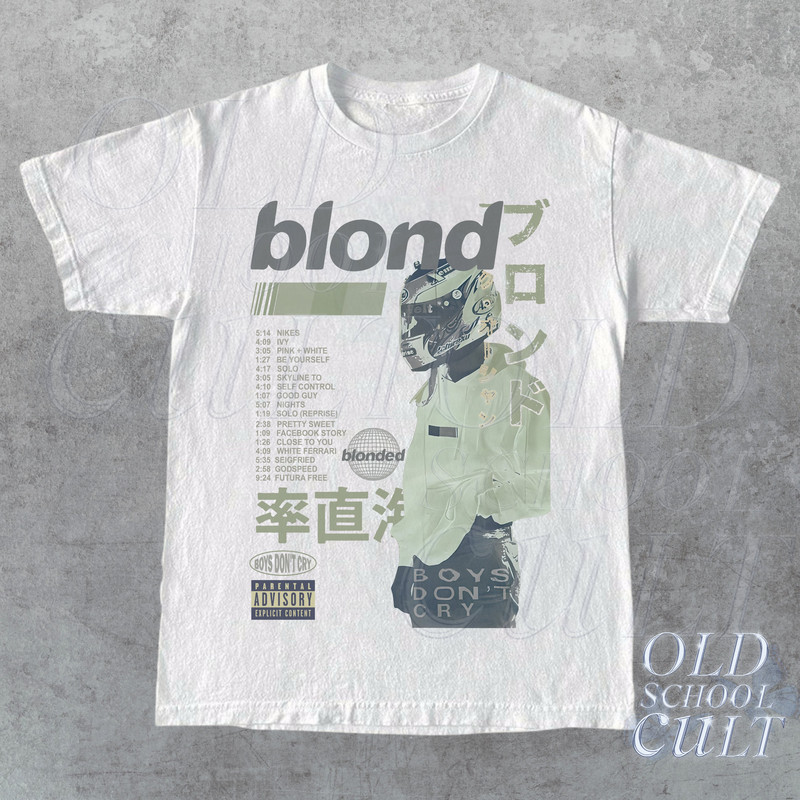 Frank Ocean Blond Album T-Shirt , Frank Blond Vintage 90s Style Graphic Shirt , Blond Shirt , Frank Ocean Merch Cute Fan Gift Frank Ocean - 3.jpg