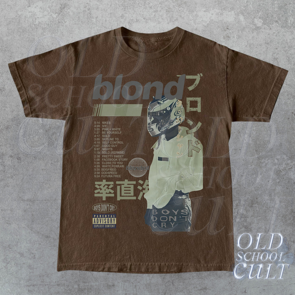 Frank Ocean Blond Album T-Shirt , Frank Blond Vintage 90s Style Graphic Shirt , Blond Shirt , Frank Ocean Merch Cute Fan Gift Frank Ocean - 4.jpg