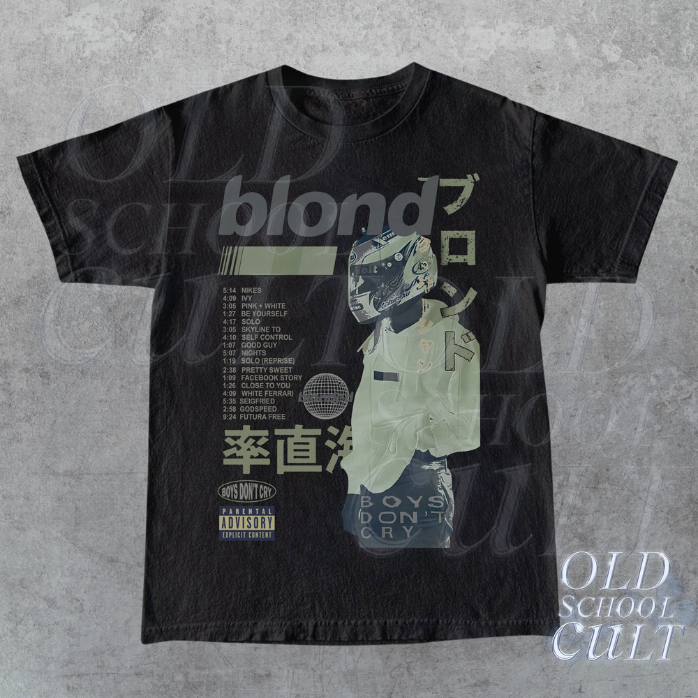 Frank Ocean Blond Album T-Shirt , Frank Blond Vintage 90s Style Graphic Shirt , Blond Shirt , Frank Ocean Merch Cute Fan Gift Frank Ocean - 5.jpg