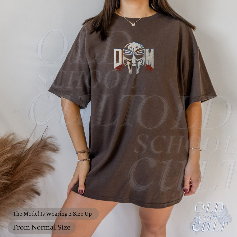 Mf Doom Y2k Graphic T-Shirt Madvillain Metal Face Tee Retro Unisex 90s Tee Mf Doom Tee Oversize Classic Shirt Music Gift - 5.jpg