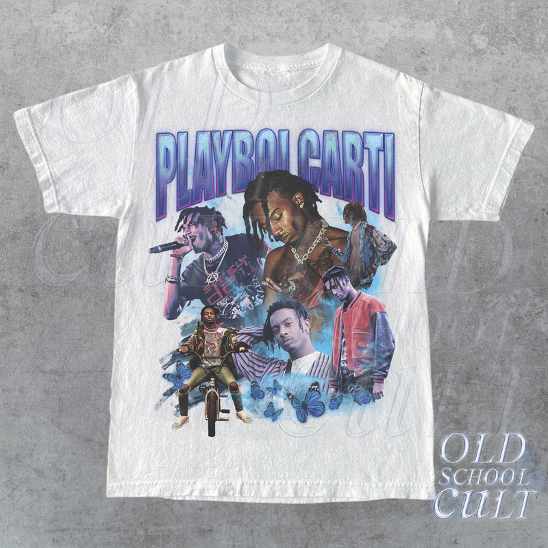 Playboi Carti Vintage Graphic Inspired T-Shirt  Carti Rap Y2k Shirt  Rapper 90s Graphic Unisex Tee  Retro Oversized Cute Fan Gift - 5.jpg