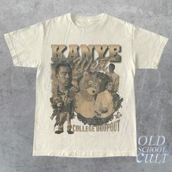 Vintage 90s Bootleg Graphic Style T-Shirt , Oversized Vintage Graphic Tee , Kanye West Retro Shirt , Birthday Gift , Gif