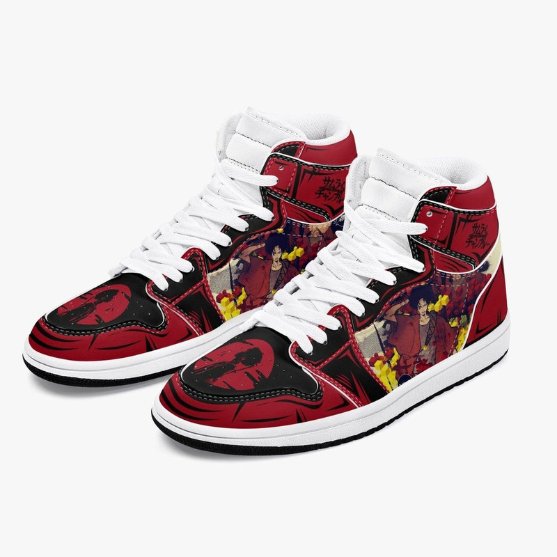 Samurai Champloo JD1 Shoes, Sakata Gintoki Gintama Jordan 1 Shoes, Sakata Gintoki Gintama Sneaker Shoes