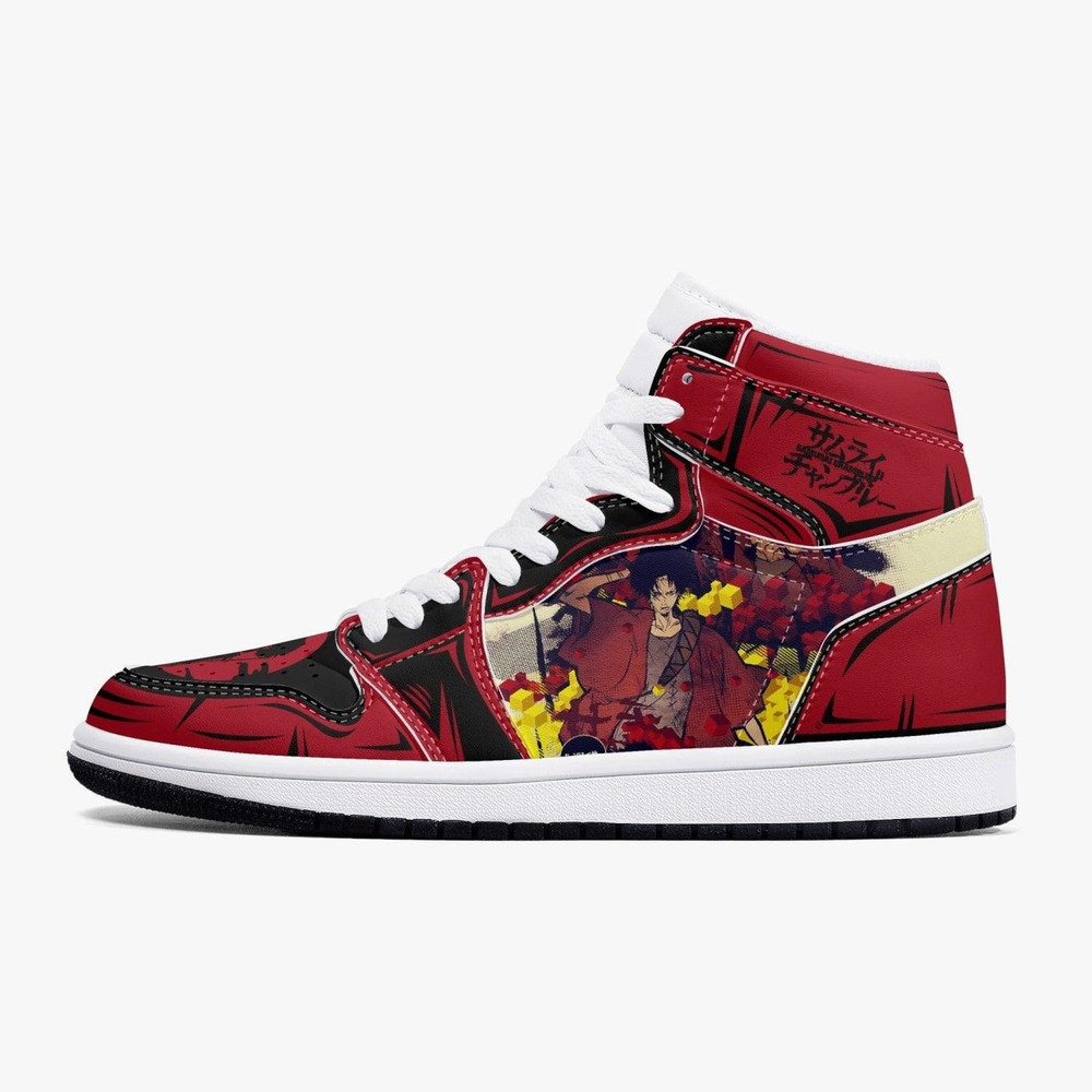 Samurai Champloo JD1 Shoes, Sakata Gintoki Gintama Jordan 1 Shoes, Sakata Gintoki Gintama Sneaker Shoes