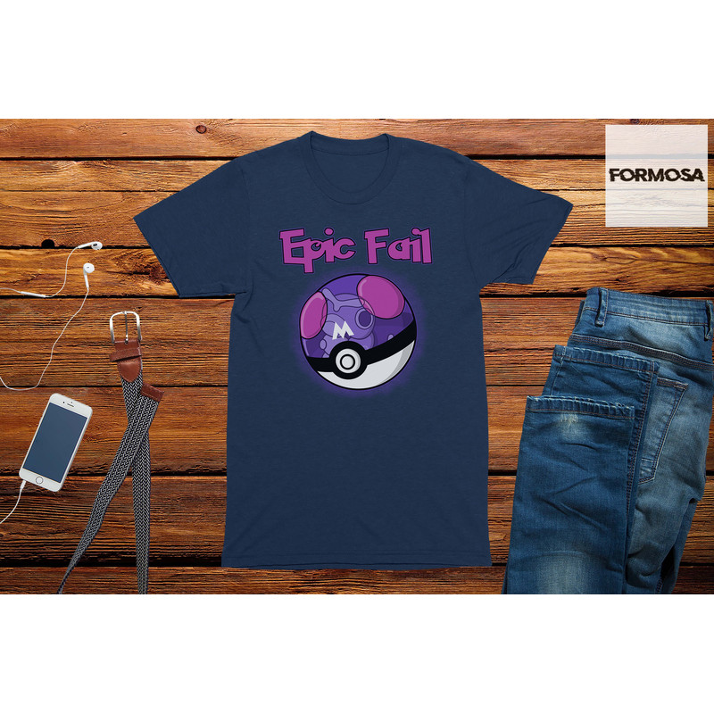 Epic Fail  Adults Unisex Master Anime T-Shirt, anime girl shirt, graphic t-shirt, Japanese, youth anime shirt, full print t-shirt, - 3.jpg