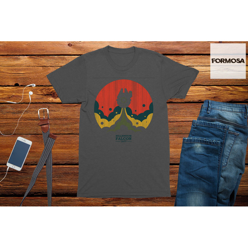 Falcon 77 Adults Unisex T-Shirt, funny shirt, nerd, sci fi, graphic tee, cool t-shirt, science fiction, gift for him - 2.jpg