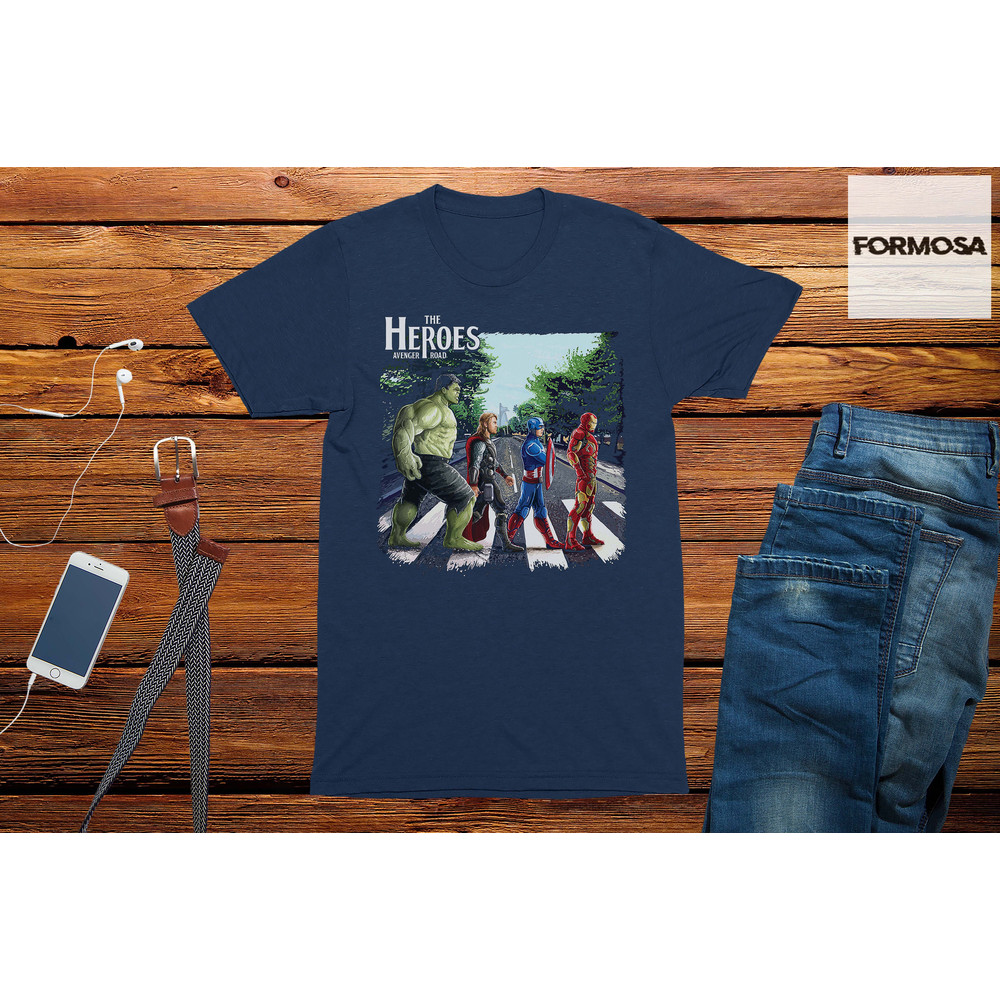 Heroes Road Adults Unisex Superhero T-Shirt, - 3.jpg