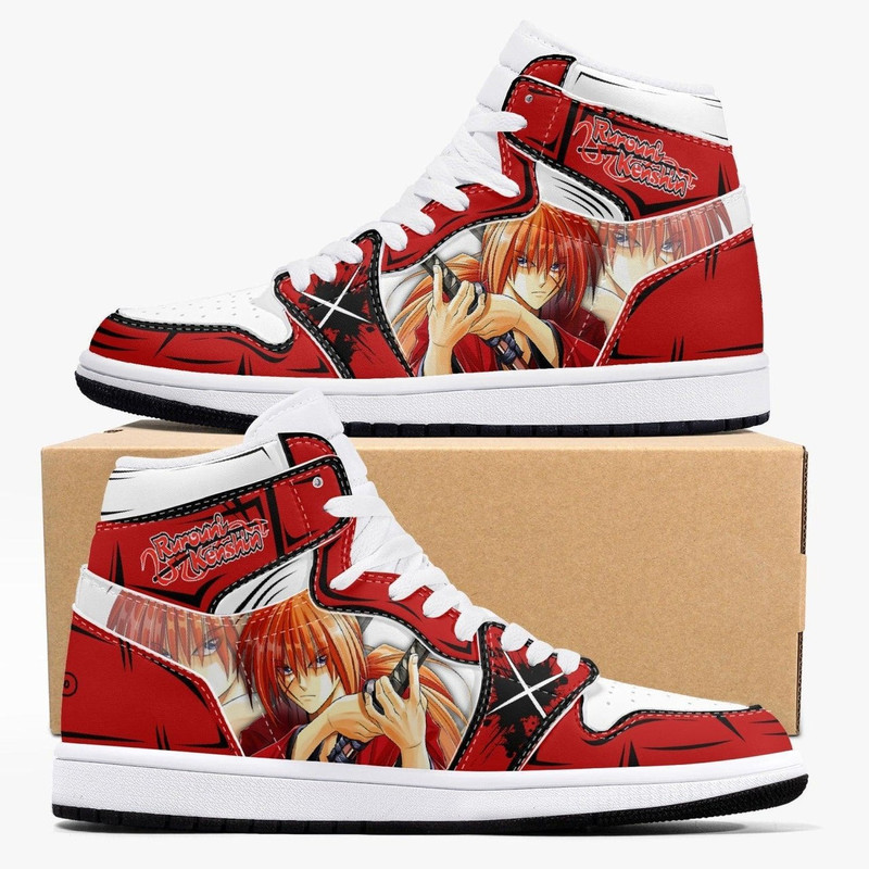 Rurouni Kenshin Kenshin Himura JD1 Shoes, Sakata Gintoki Gintama Jordan 1 Shoes, Sakata Gintoki Gintama Sneake