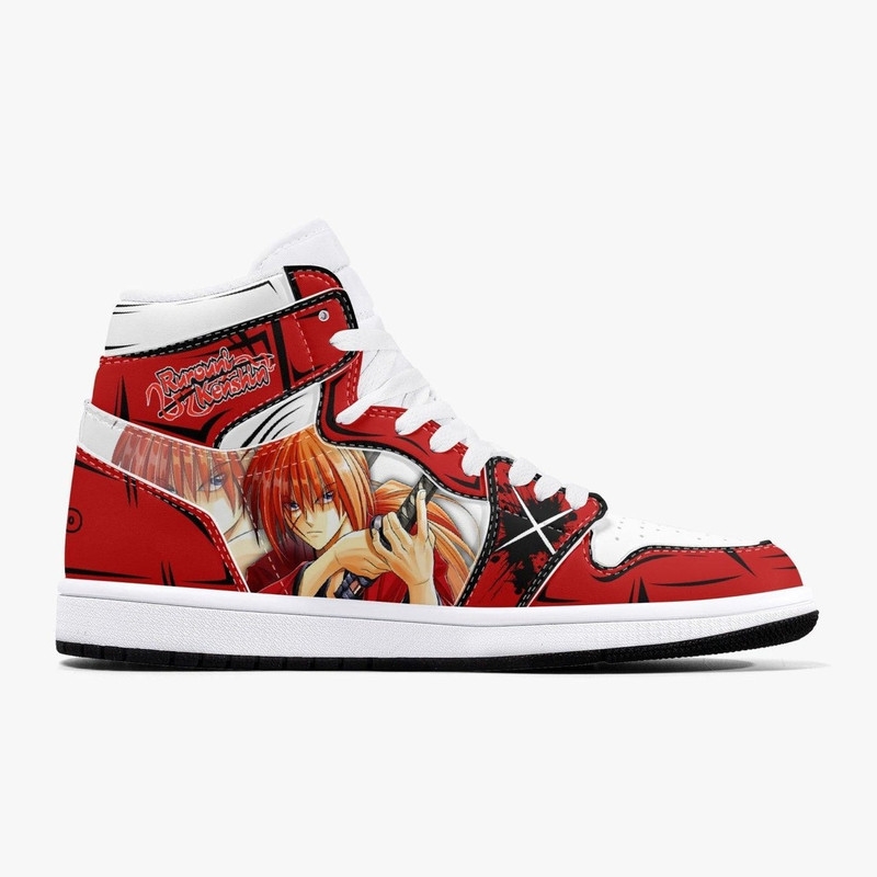 Rurouni Kenshin Kenshin Himura JD1 Shoes, Sakata Gintoki Gintama Jordan 1 Shoes, Sakata Gintoki Gintama Sneake