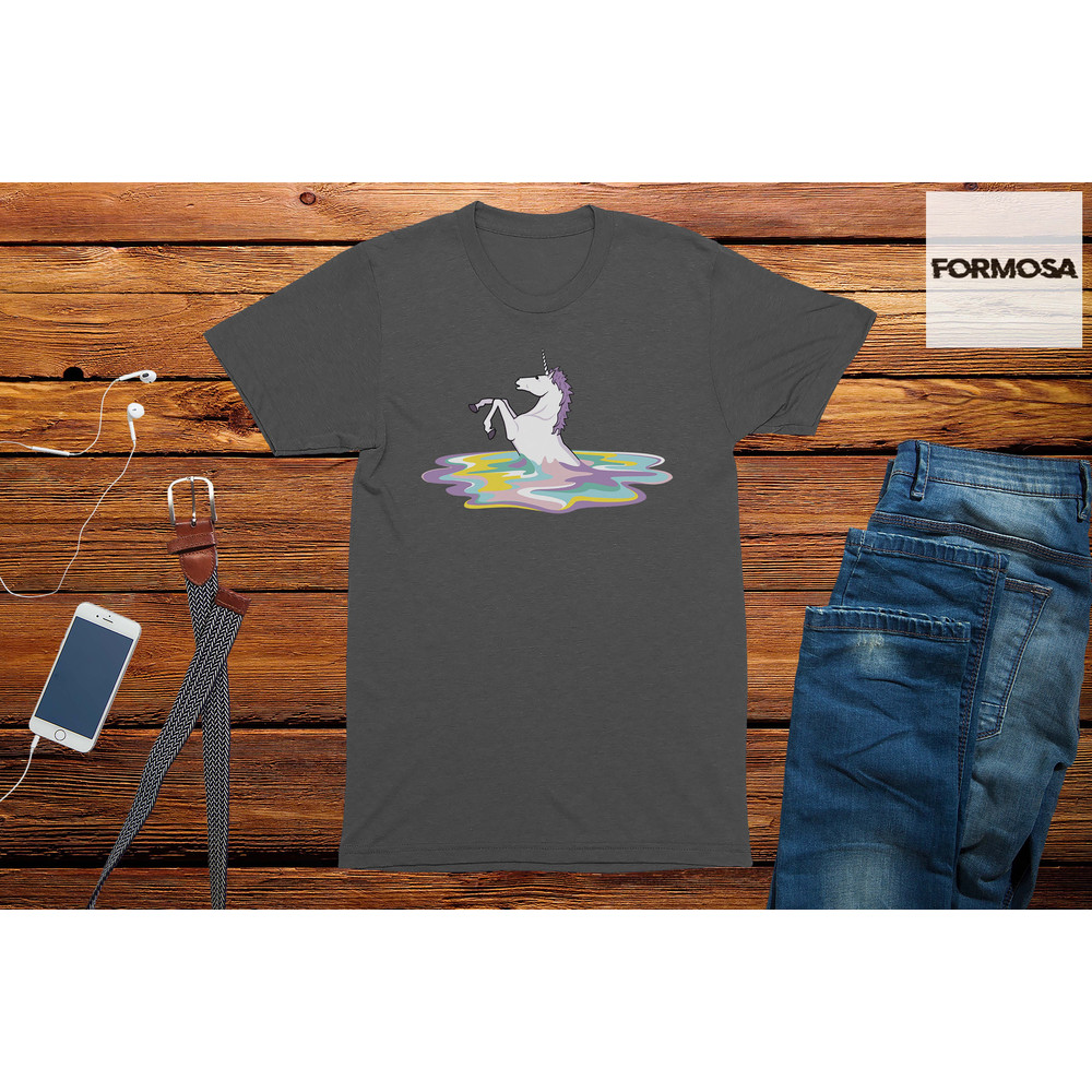 Melting Enchanted Unicorn T-Shirt funny shirts for men - 2.jpg