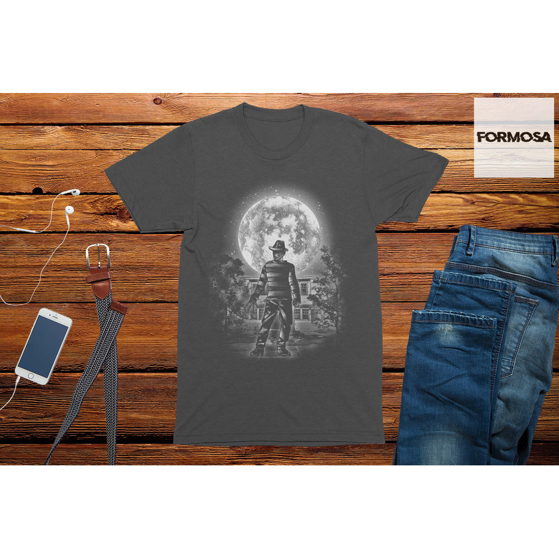 Moonlight Freddy Halloween T-Shirt mens funny tshirts - 2.jpg