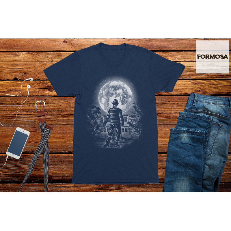 Moonlight Freddy Halloween T-Shirt mens funny tshirts - 3.jpg