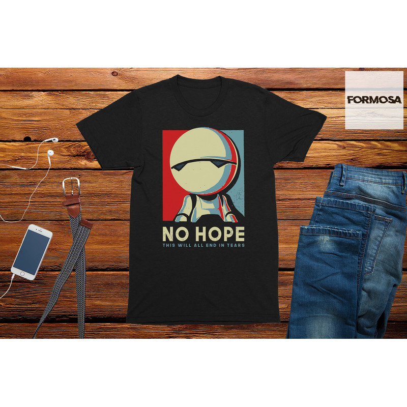 No Hope Marvin Robot T-Shirt Mens sci-fi funny t-shirt geek tshirt space clothing, - 2.jpg