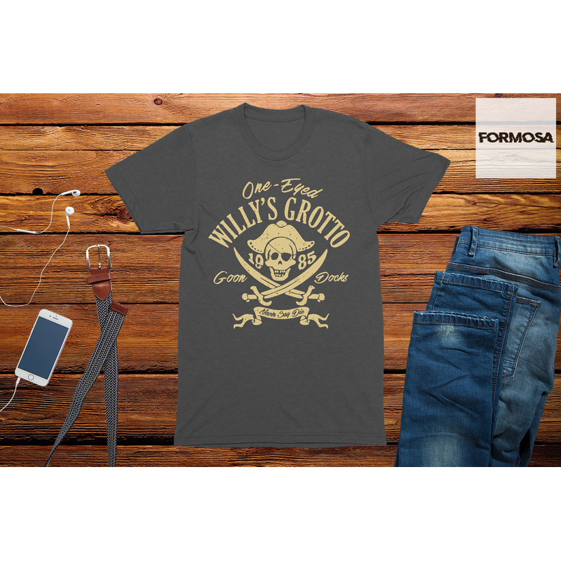 One Eyed Willy Grotto T-Shirt Mens humour t shirts, novelty t-shirts for men - 2.jpg