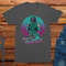 Retro Neon Sunset Bounty Hunter T-Shirt Mens Graphic Tee Shirt Gift For Him - 2.jpg