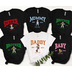 toy story family shirt, disney toy story matching shirt, custom toy story shirt, toy story matching shirt, buzz lightyea