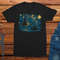 Starry Night Saiyan Anime T-Shirt For Men adult funny t-shirt - 1.jpg