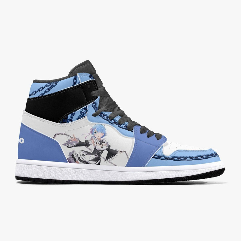 Re:Zero Rem JD1 Shoes, Sakata Gintoki Gintama Jordan 1 Shoes, Sakata Gintoki Gintama Sneake