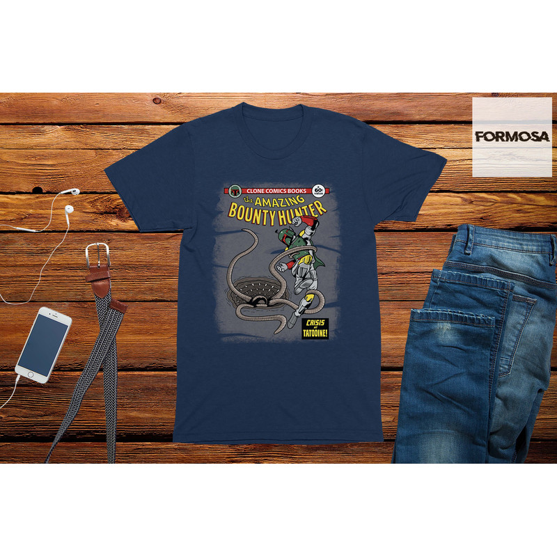 The Amazing Bounty Hunter Men's T-Shirt - 3.jpg