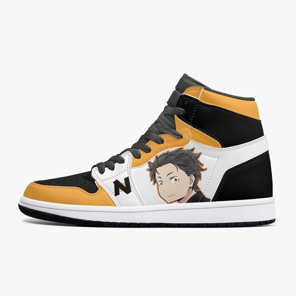 Re:Zero Subaru JD1 Shoes, Sakata Gintoki Gintama Jordan 1 Shoes, Sakata Gintoki Gintama Sneake