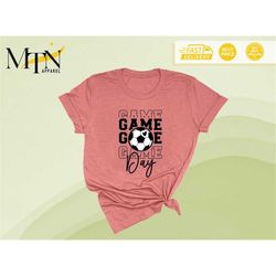 soccer game day shirt, soccer fan shirt, soccer lover tee, soccer day shirt