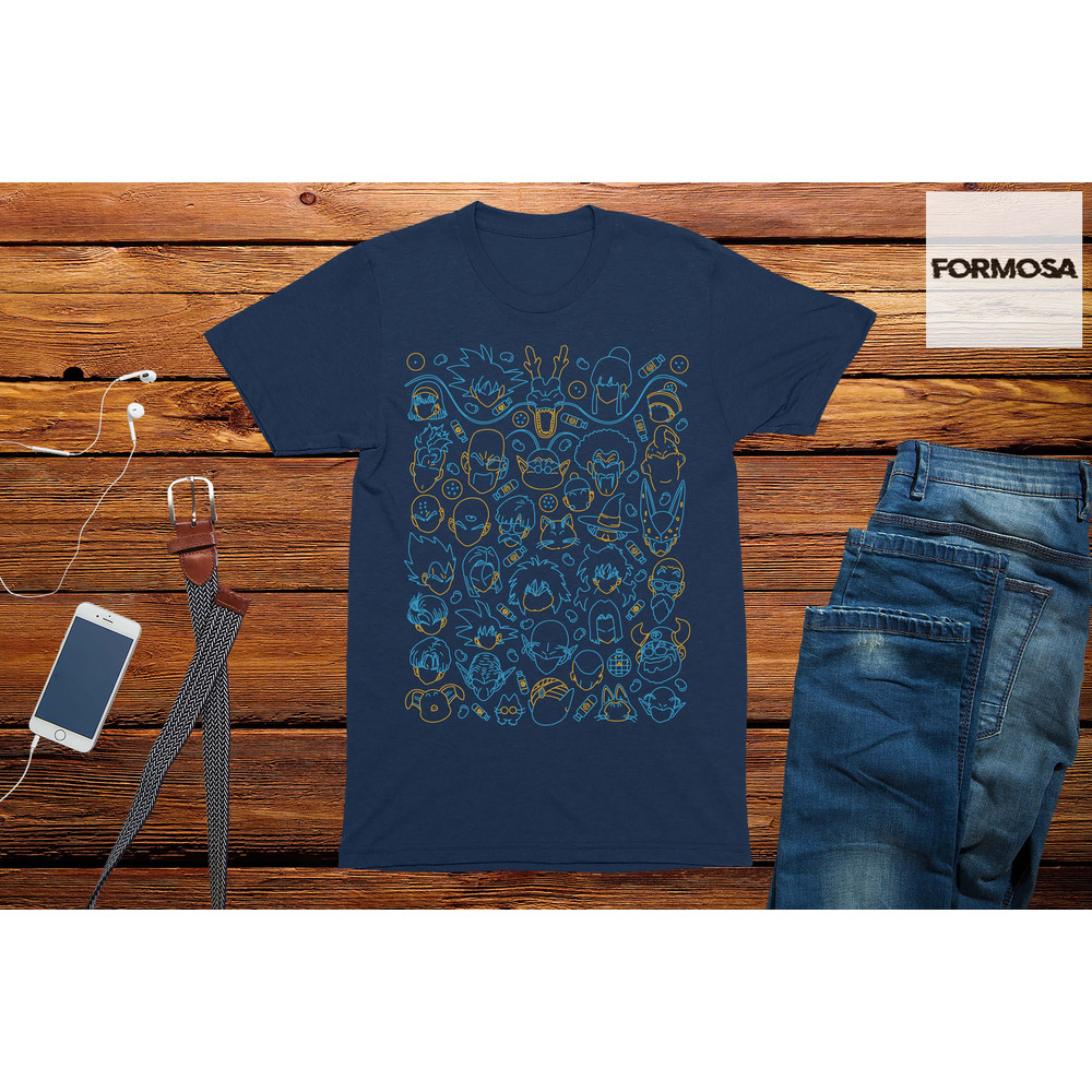 Anime Cartoon Heads Adults Unisex T-Shirt, anime, t-shirt, anime shirt, anime tshirt, anime t-shirt, tee, anime tee, manga, shirt - 3.jpg