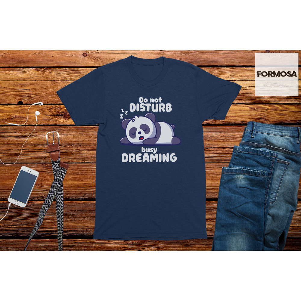 Do Not Disturb Cute Panda Adults Unisex T-Shirt - 3.jpg