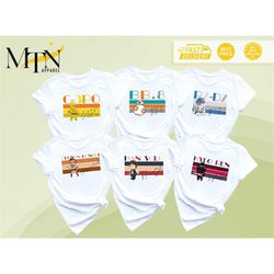 star wars shirts, star wars family shirts, star wars characters, chewbacca, yoda, stormtrooper, galaxy edge shirt, star