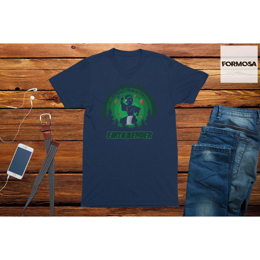 Earth Bender Adults Unisex Anime T-Shirt, anime collection, anime t-shirt girls, anime t-shirt boys, anime shirt, manga t-shirt, graphic tee - 3.jpg
